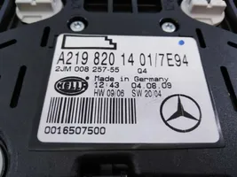 Mercedes-Benz CLS C218 AMG Rivestimento della console di illuminazione installata sul rivestimento del tetto A2198201401