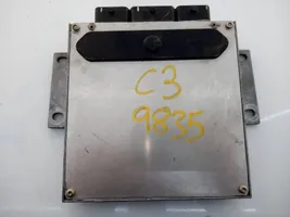 Citroen C3 Sterownik / Moduł ECU 9645989480