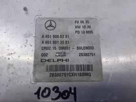 Mercedes-Benz GLK (X204) Moottorin ohjainlaite/moduuli A6519005301