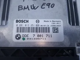 BMW 3 E90 E91 Calculateur moteur ECU 7801711