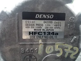 Toyota Prius (XW50) Ilmastointilaitteen kompressorin pumppu (A/C) 0422000421