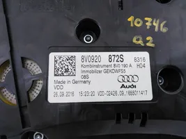 Audi SQ2 GA Nopeusmittari (mittaristo) 8V0920872S