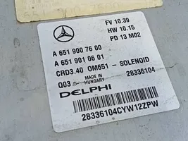 Mercedes-Benz B W246 W242 Variklio valdymo blokas A6519007600
