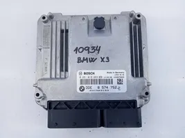 BMW X3 G01 Sterownik / Moduł ECU 857475201