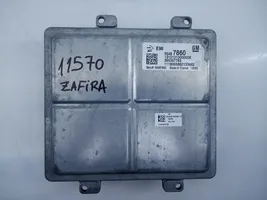 Opel Zafira C Calculateur moteur ECU 55487860