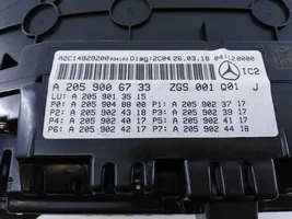 Mercedes-Benz GLC C253 Tachimetro (quadro strumenti) A2059006733