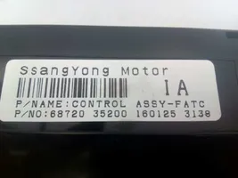 SsangYong Tivoli Panel klimatyzacji 6872035200