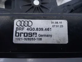 Audi A6 Allroad C7 Mécanisme lève-vitre de porte arrière avec moteur 4G0839461