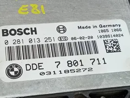 BMW 1 F20 F21 Calculateur moteur ECU 7801711