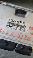 Audi A6 S6 C5 4B Moottorinohjausyksikön sarja ja lukkosarja 4B2907401