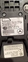 Mercedes-Benz E W211 Takaistuimen valo 0014822247