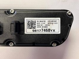 Opel Grandland X Interrupteur de climatisation (A / C) 98177468YX