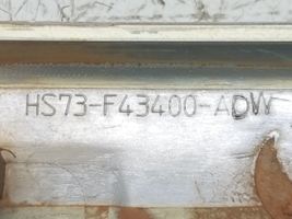 Ford Fusion II Bande de feu arrière/couvercle de plaque d'immatriculation HS73F43400