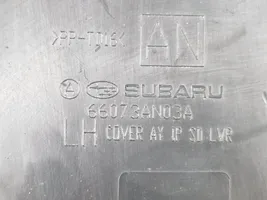 Subaru Outback (BT) Rivestimento estremità laterale del cruscotto 66073AN03A
