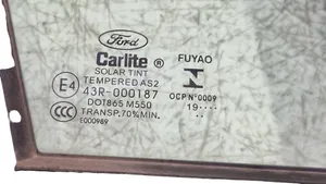 Ford Fusion II Vetro del deflettore della portiera anteriore - quattro porte DS73F21400