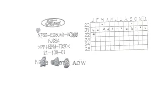 Ford Maverick Daiktadėžės (bordačioko) komplektas NZ6BE06040