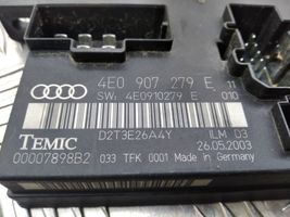 Audi A8 S8 D3 4E Komforto modulis 4E0907279