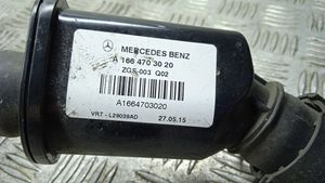 Mercedes-Benz GLE (W166 - C292) Fuel tank filler neck pipe A1664703020