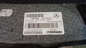 Mercedes-Benz GLE (W166 - C292) Grilles/couvercle de haut-parleur arrière A2926900049