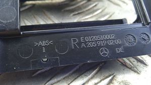 Mercedes-Benz C AMG W205 Cache rail de siège conducteur avant A2059190200