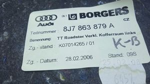 Audi TT TTS Mk2 Inne elementy wykończenia bagażnika 8J7863879