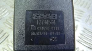 Saab 9-3 Ver2 Boucle de ceinture de sécurité arrière centrale 12794564