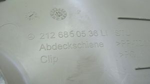 Mercedes-Benz CLS C218 AMG Aizmugurējā sliekšņa dekoratīvā apdare (iekšējā) A2126860536