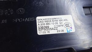 Mercedes-Benz GLC X253 C253 Consolle centrale del vano portaoggetti A2056801005