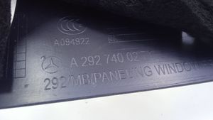 Mercedes-Benz GLE (W166 - C292) Отделка задней крышки A2927400171
