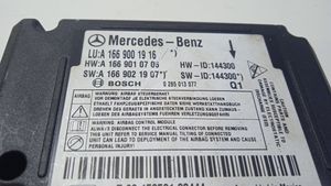 Mercedes-Benz GLE (W166 - C292) Turvatyynyn ohjainlaite/moduuli A1669001916