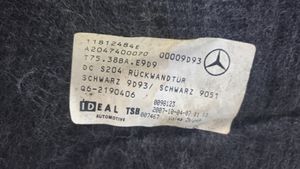 Mercedes-Benz C W204 Altro elemento di rivestimento bagagliaio/baule A2047400070