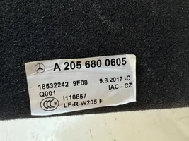 Mercedes-Benz C W205 Tavaratilan kaukalon tekstiilikansi A2056800605