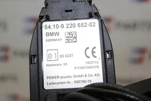 BMW 1 F20 F21 Puhelimen käyttöyksikkö/-moduuli 9220652