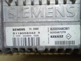 Renault Clio III Module de contrôle de boîte de vitesses ECU S118058342