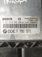 BMW 7 E65 E66 Variklio valdymo blokas 7791571