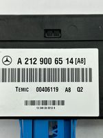 Mercedes-Benz E W212 Air suspension control unit module (rear) A2129006514