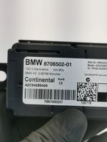 BMW 3 F30 F35 F31 Unité de commande / module de verrouillage centralisé porte 8706502