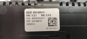 BMW 5 F10 F11 Gaisa kondicioniera / klimata kontroles / salona apsildes vadības bloks (salonā) 9331829