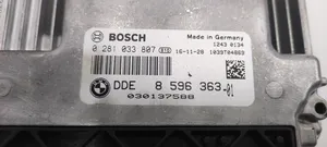 BMW 4 F36 Gran coupe Komputer / Sterownik ECU i komplet kluczy 8596363