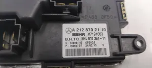 Mercedes-Benz E W212 Rezystor / Opornik dmuchawy nawiewu A2128702110