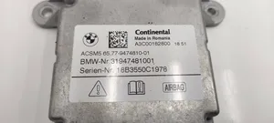 BMW X3 G01 Gaisa spilvenu vadības bloks 9474810