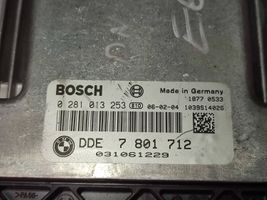 BMW 7 E65 E66 Kit calculateur ECU et verrouillage 7801712