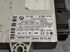 BMW 5 E60 E61 Kit calculateur ECU et verrouillage 13617799855