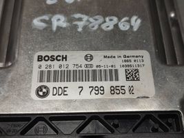 BMW 5 E60 E61 Kit calculateur ECU et verrouillage 13617799855