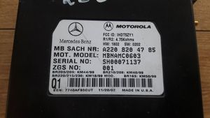 Mercedes-Benz ML W163 Unité de commande, module téléphone A2208204785