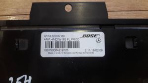 Mercedes-Benz ML W163 Wzmacniacz audio A1638202789