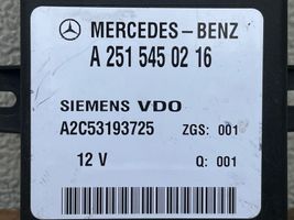 Mercedes-Benz E W211 Module de commande suspension A2515450216