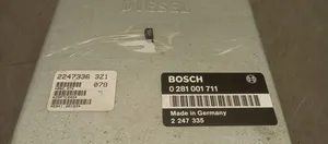 BMW 3 E36 Kit calculateur ECU et verrouillage 0281001711