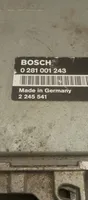 BMW 3 E36 Kit calculateur ECU et verrouillage 0281001243