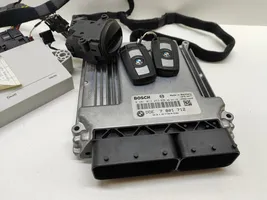 BMW 5 E60 E61 Komputer / Sterownik ECU i komplet kluczy 7801712